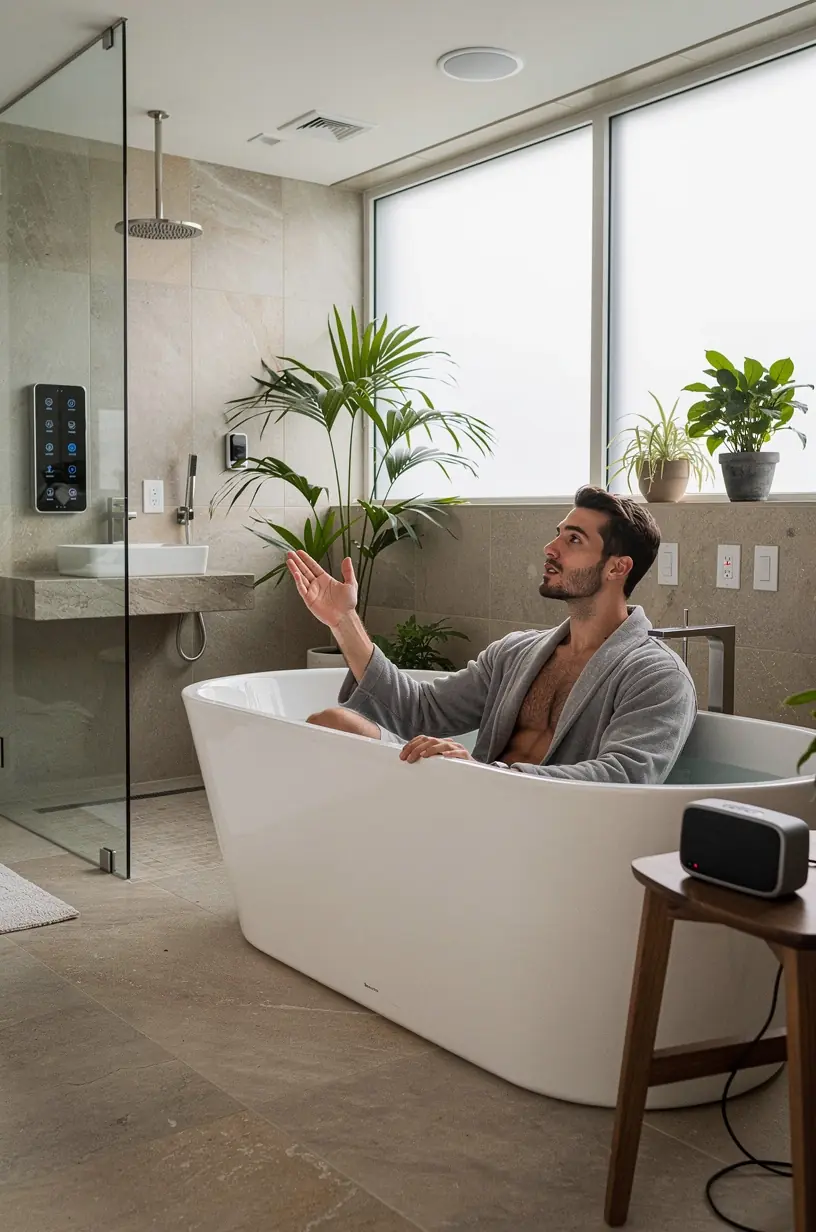 Graph illustrating energy savings from home automation technologies